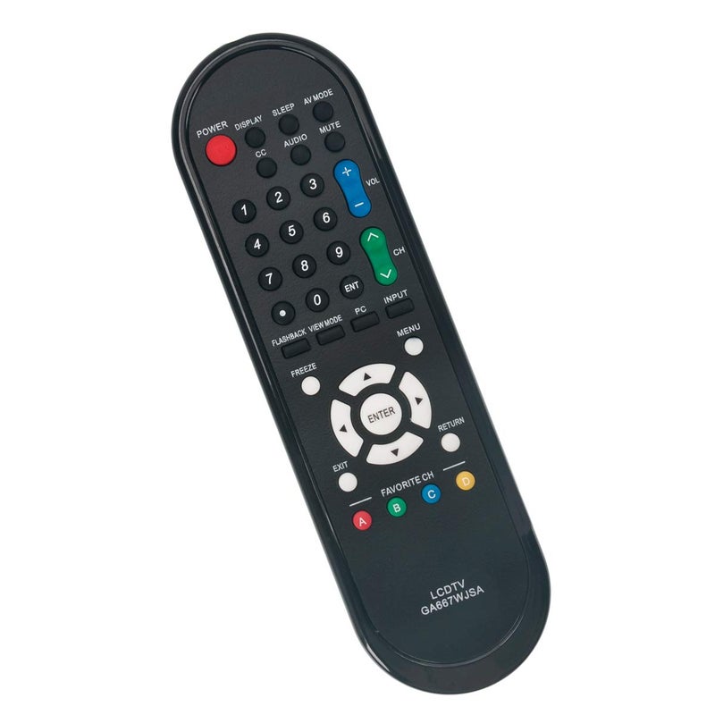 ZdalaMit GA667WJSA TV Remote Replacement fit for Sharp Aquos TVs LC-46SB57UN LC-52D78UN LC-52SB55U LC-52SB57U LC-32D44U LC-32D47U LC-60LE550U LC-60LE600U LC-C60LE630 LC-32D49U LC-46D78UN LC-46SB54U LC-46SB57U - Image 3